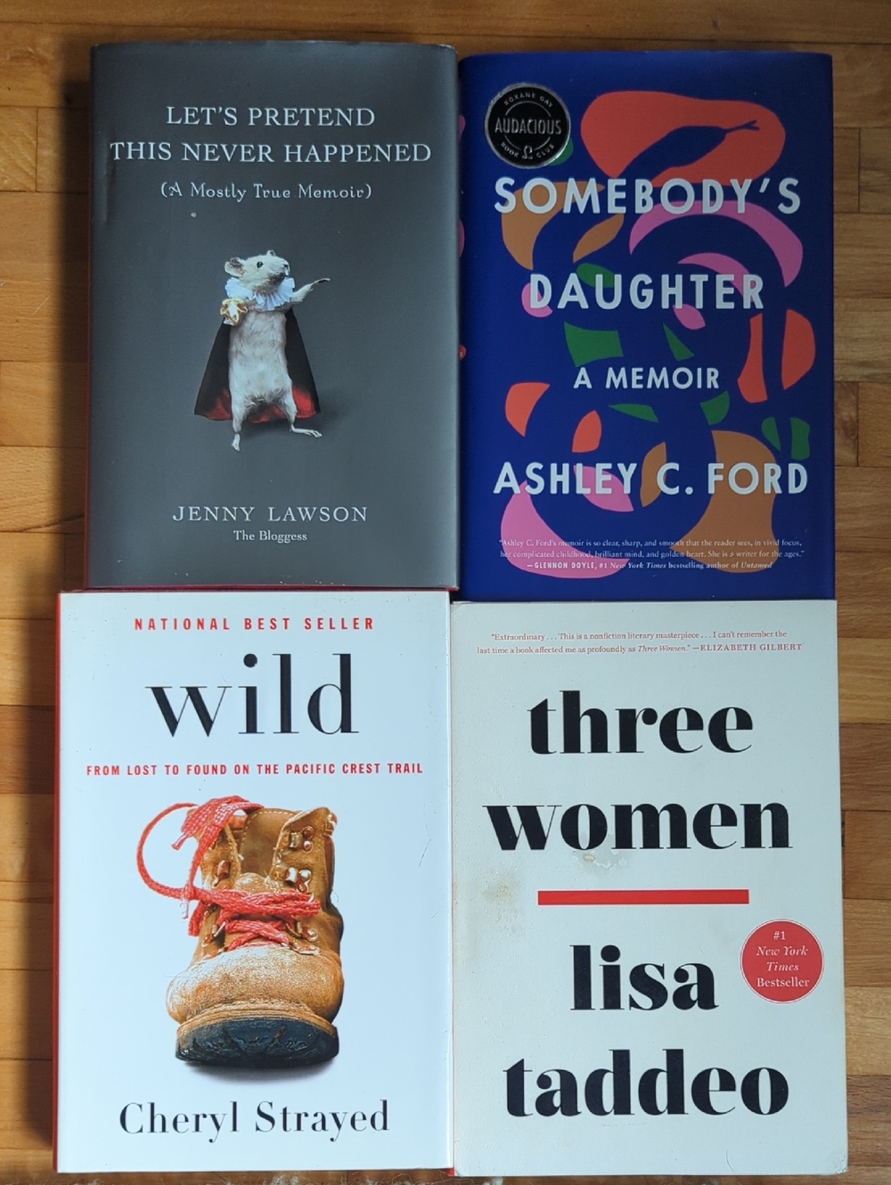 🆕 4 Hardcover Bestsellers Nonfiction